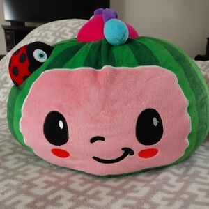 Cocomelon cuddle pillow with tag 12 inch